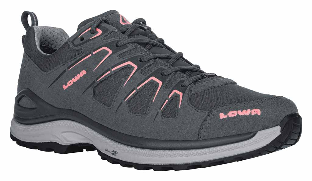 LOWAn Kuva numero 2 tuotteesta innox evo gtx lo ws värissä Asphalt/Salmon