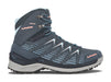 LOWA Innox PRO GTX Mid naisten ulkoilukenkä, Steel Blue/Salmon