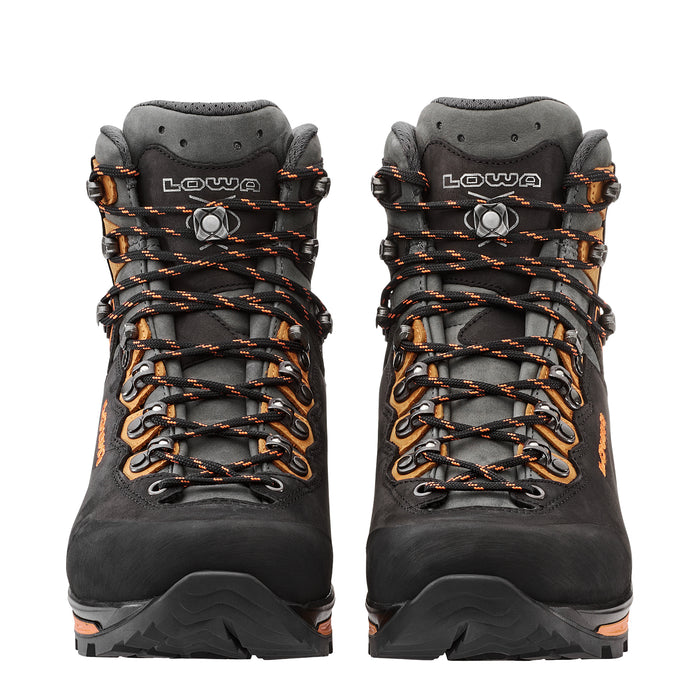 LOWA Camino EVO GTX miesten vaelluskenkä, black/orange