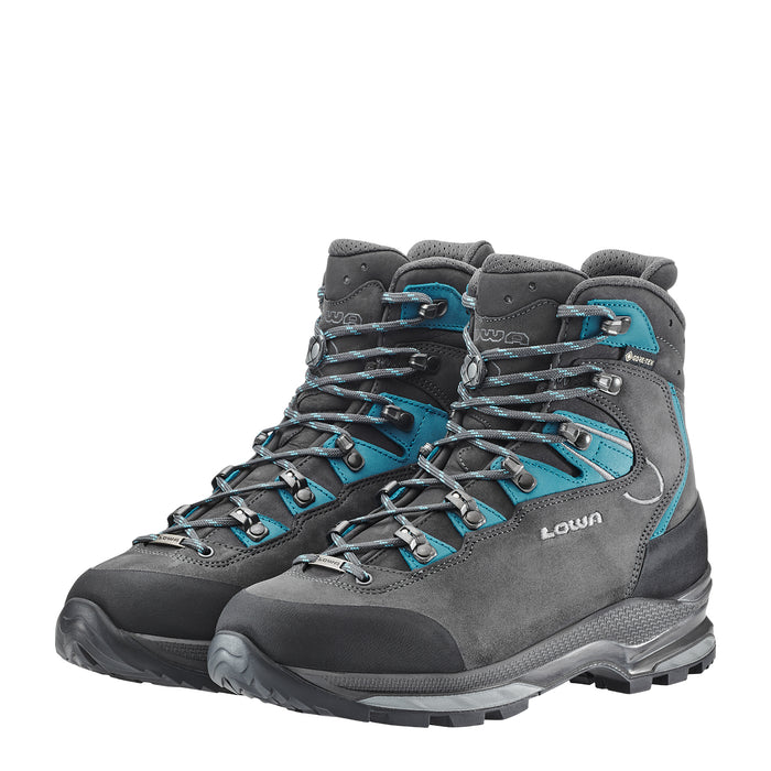 LOWA Mauria EVO GTX naisten vaelluskenkä, anthracite/turquoise