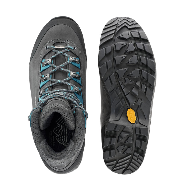 LOWA Mauria EVO GTX naisten vaelluskenkä, anthracite/turquoise