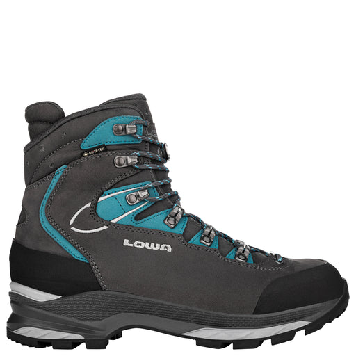 LOWA Mauria EVO GTX W naisten vaelluskenkä, leveä lesti, anthracite/turquoise