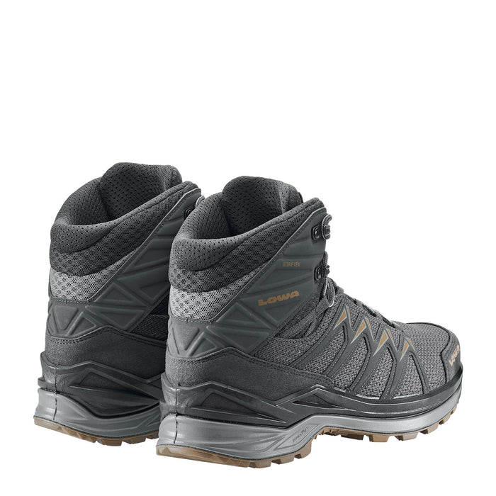 LOWA Innox PRO GTX Mid miesten ulkoilukenkä, Graphite/Bronze