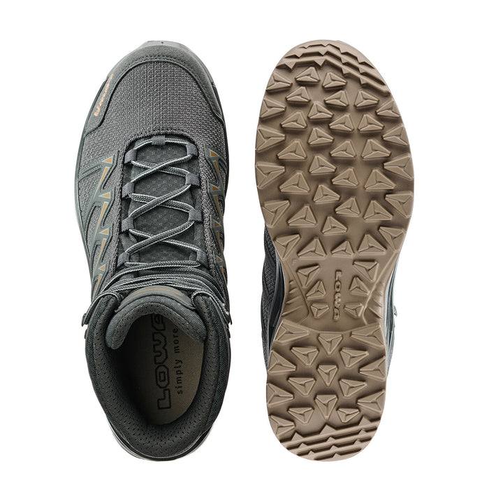 LOWA Innox PRO GTX Mid miesten ulkoilukenkä, Graphite/Bronze