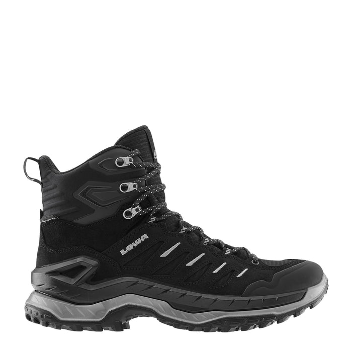 LOWA Innovo GTX Mid miesten ulkoilukenkä, black/grey