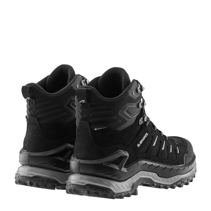 LOWA Innovo GTX Mid miesten ulkoilukenkä, black/grey