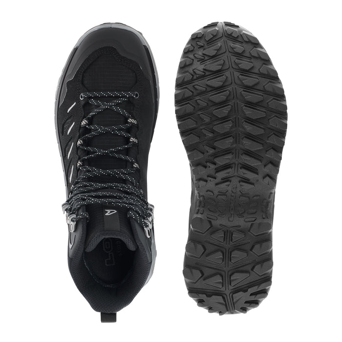 LOWA Innovo GTX Mid miesten ulkoilukenkä, black/grey