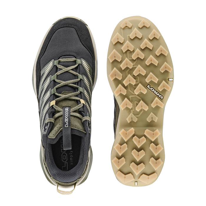 LOWA Maddox PRO GTX Lo miesten ulkoilukenkä, black/olive