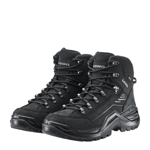 LOWA Renegade EVO GTX Mid W miesten ulkoilukenkä, leveä lesti, deep black