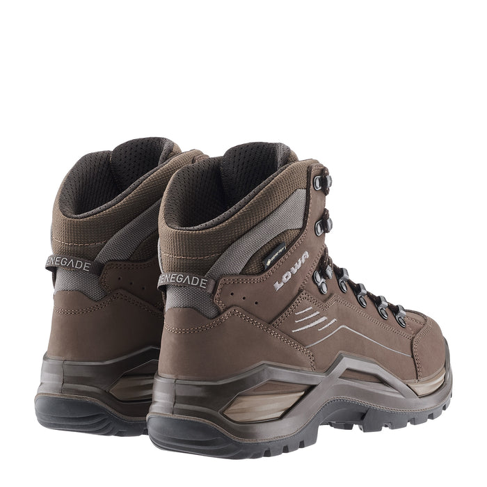 LOWA Renegade EVO GTX Mid miesten ulkoilukenkä, espresso/seaweed