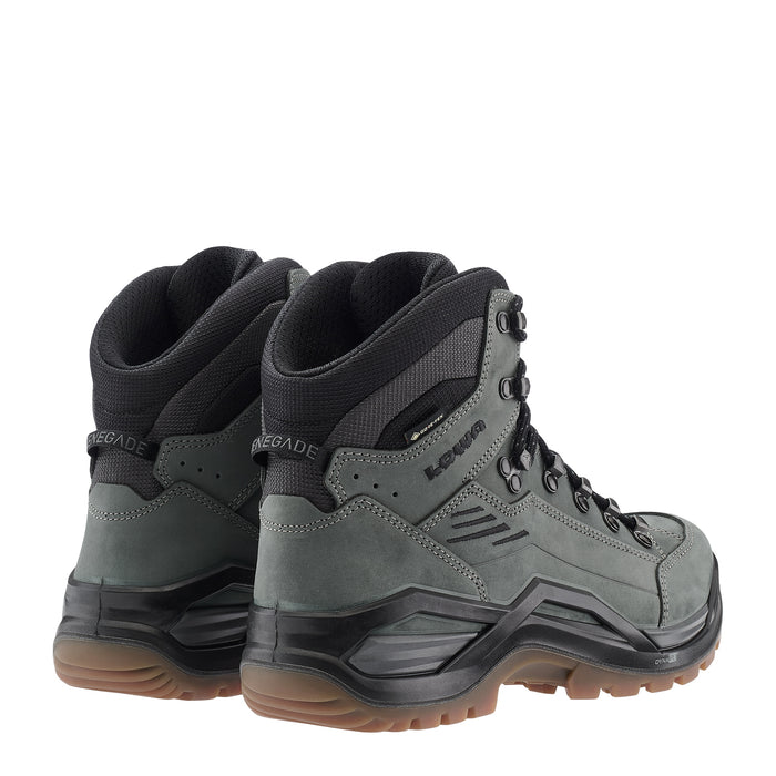 LOWA Renegade EVO GTX Mid miesten ulkoilukenkä, dark grey/black
