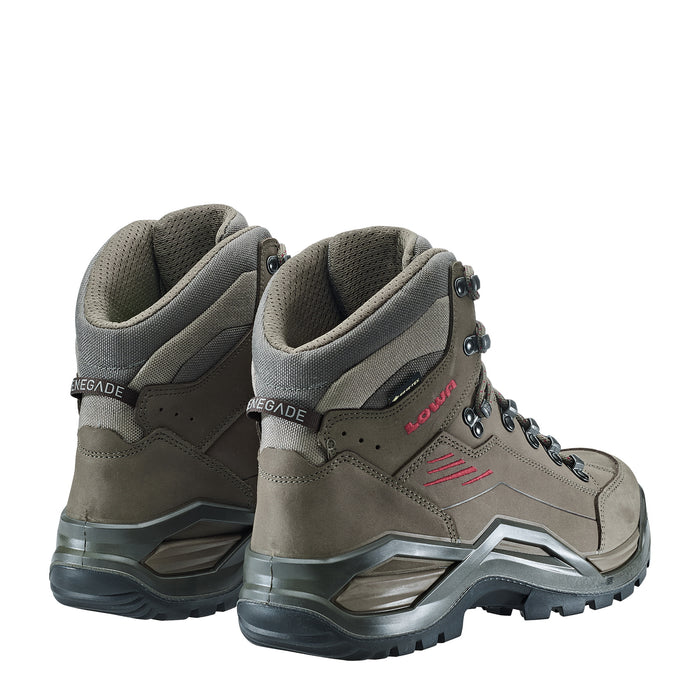 LOWA Renegade EVO GTX Mid miesten ulkoilukenkä, stone/redwood