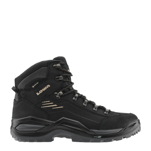 LOWA Renegade EVO GTX Mid miesten ulkoilukenkä, black/dune