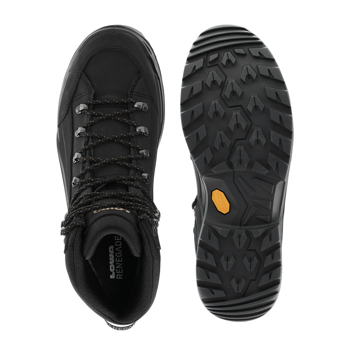 LOWA Renegade EVO GTX Mid miesten ulkoilukenkä, black/dune