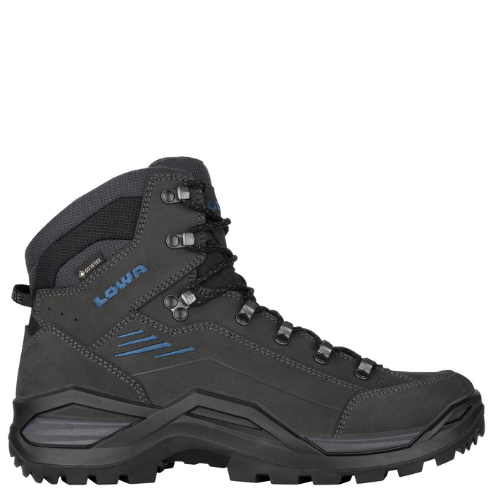LOWA Renegade EVO GTX Mid W miesten ulkoilukenkä, leveä lesti, anthracite/steelblue