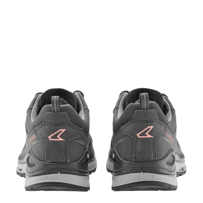 LOWA Innox EVO II GTX naisten ulkoilukenkä, asphalt/salmon