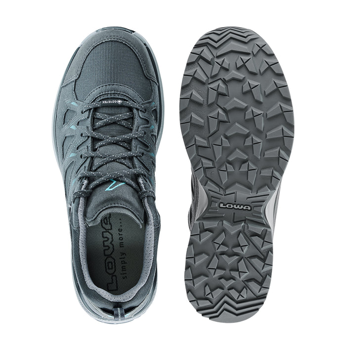 LOWA Innox EVO II GTX naisten ulkoilukenkä, graphite/arctic