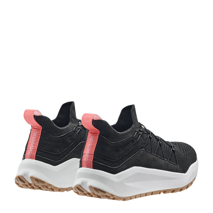 LOWA Kaloya Knit naisten vapaa-ajan kenkä, black/coral