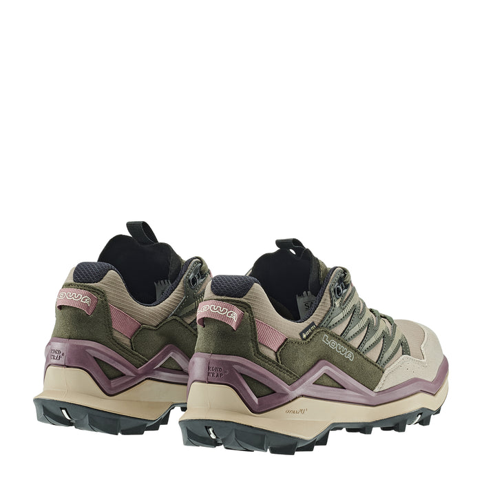 LOWA Maddox PRO GTX Lo naisten ulkoilukenkä, desert/old rose