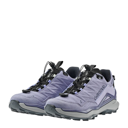 LOWA Maddox PRO GTX Lo naisten ulkoilukenkä, pikanauhoitus, lilac/light lilac