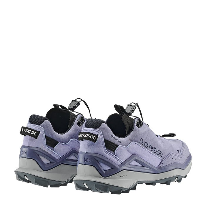 LOWA Maddox PRO GTX Lo naisten ulkoilukenkä, pikanauhoitus, lilac/light lilac