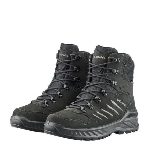 LOWA Nabucco GTX miesten talvikenkä, ARCTIC GRIP TRAC II -pohja, anthracite/grey
