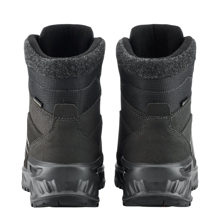 LOWA Nabucco GTX miesten talvikenkä, ARCTIC GRIP TRAC II -pohja, anthracite/grey