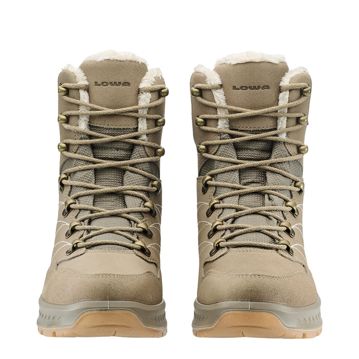 LOWA Nabucco GTX naisten talvikenkä, ARCTIC GRIP TRAC II -pohja, sand/beige