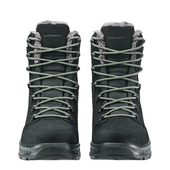 LOWA Nabucco GTX naisten talvikenkä, ARCTIC GRIP TRAC II -pohja, black/jade