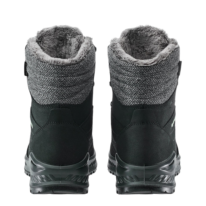 LOWA Nabucco GTX naisten talvikenkä, ARCTIC GRIP TRAC II -pohja, black/jade